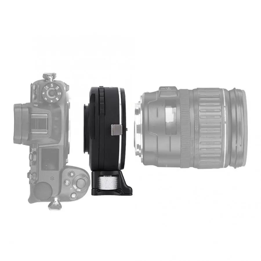 Металлическое ручное регулируемое кольцо-адаптер для объектива Canon EOS для Nikon J1 S1 J4 V2 V3 V5 камера корпус держатель объектива