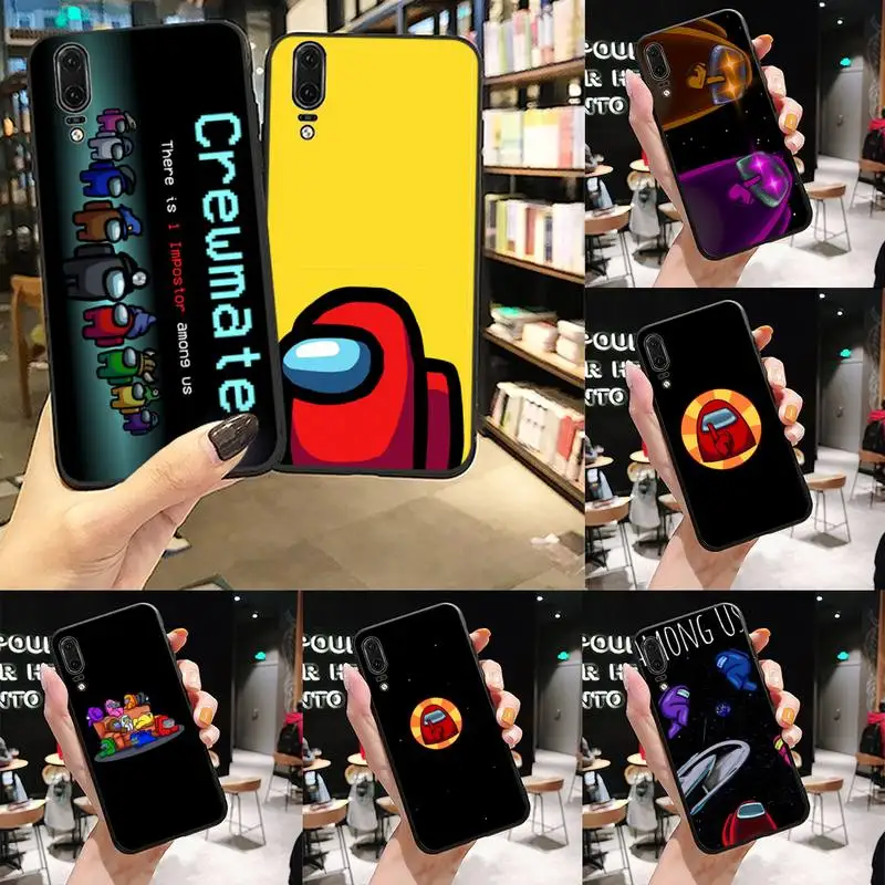 

Among us hot funny game Phone Case For Huawei NOVA 2 2i 2s 3i 4 4e 5 plus P10 lite 20 P20 pro honor10