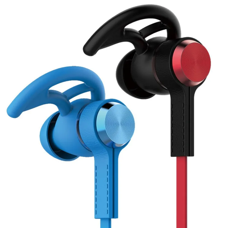 Беспроводные bluetooth-наушники Металлические Магнитные стерео спортивные бас беспроводная гарнитура наушники с микрофоном наушники для всех телефонов