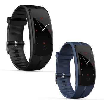 

QS100 0.96" Bluetooth Smart Bracelet Heart Rate Monitoring Waterproof Fitness Activity Tracker Sports Watch