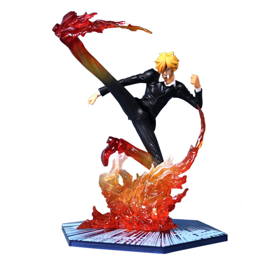Экшн-фигурка аниме Vinsmoke Sanji боевой Ver 16 см дьявол ветер ноги ПВХ Модель