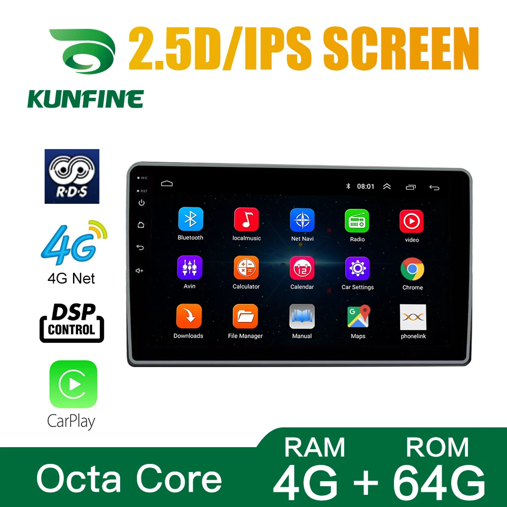 Восьмиядерный Android 10 0 автомобильный DVD GPS навигационный плеер Deckless стерео для HYUNDAI
