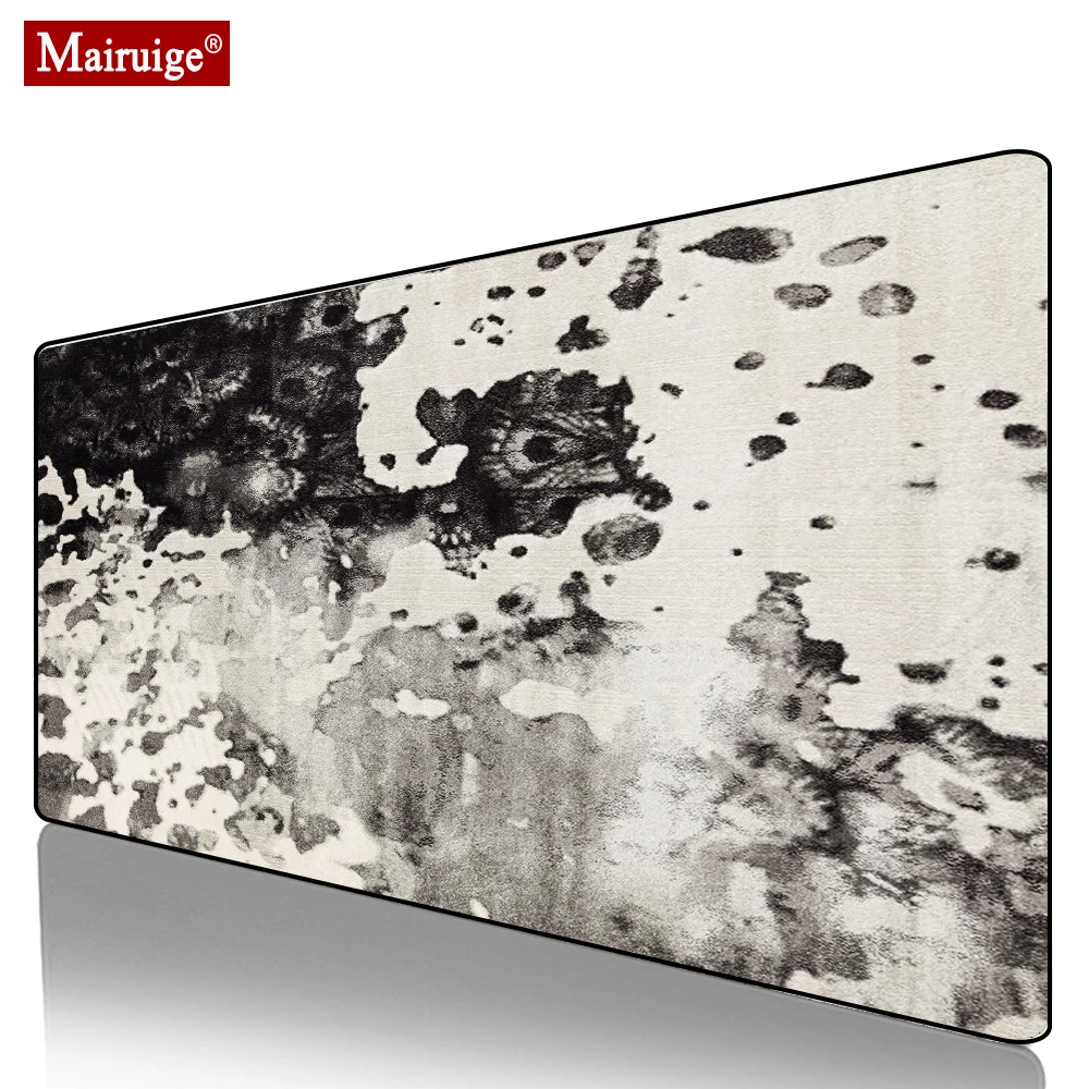 

Gray Black Persian Rug Mouse Pad XXL Gamer Desk Mat Large Keyboard Pad Gaming MousePad 90x40cm/80x30cm for Laptop Table Pads