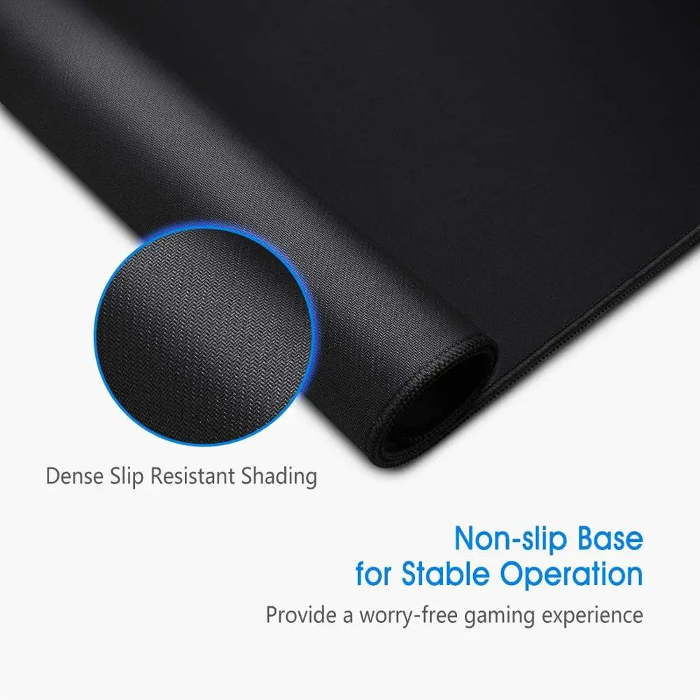 Extra Large Gaming Mouse Pad Old World Map Locking Edge Mousepad Anti-slip Natural Rubber Desktop Keyboard Mice Mat 900x400mm