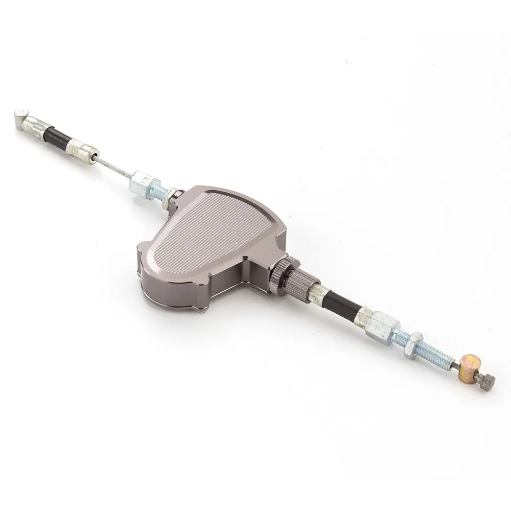 Алюминий мотоциклетный трюк рычаг сцепления Pull Cable system 7/" для Hyosung GT250R GT650R GTR 125 GT125