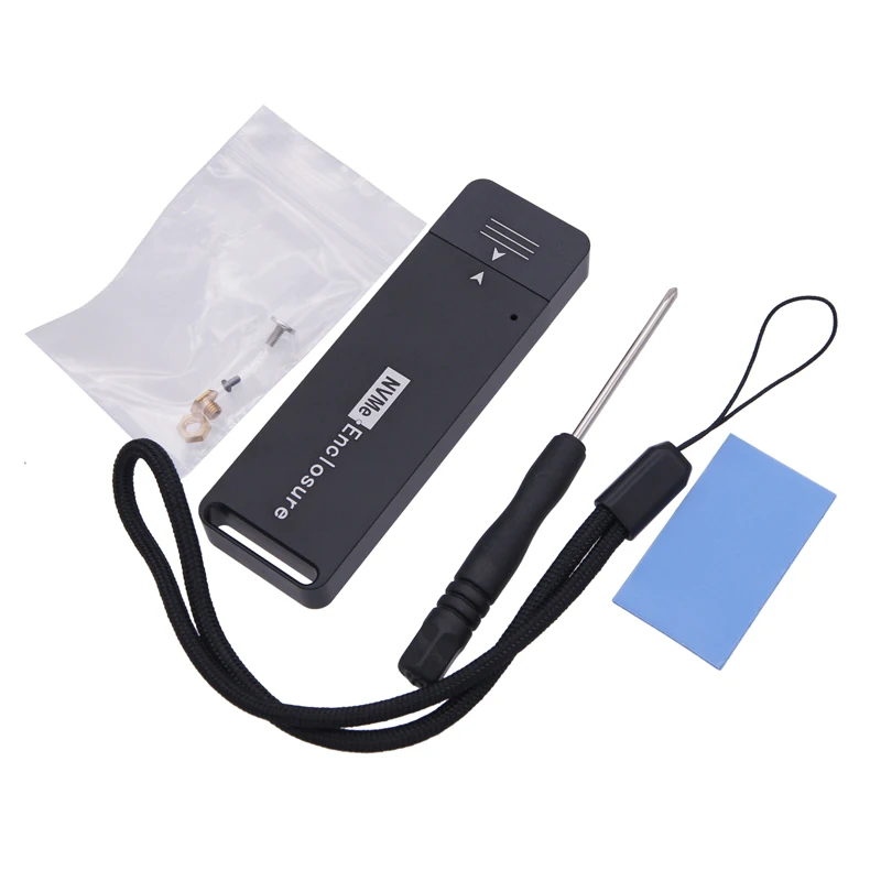 NVME Case Enclosure SSD NVME to USB Adapter M.2 NVMe Box 10Gbps USB3.1 Type-A PCIe M2 SSD Case Enclosure For 2230 2242 Drive