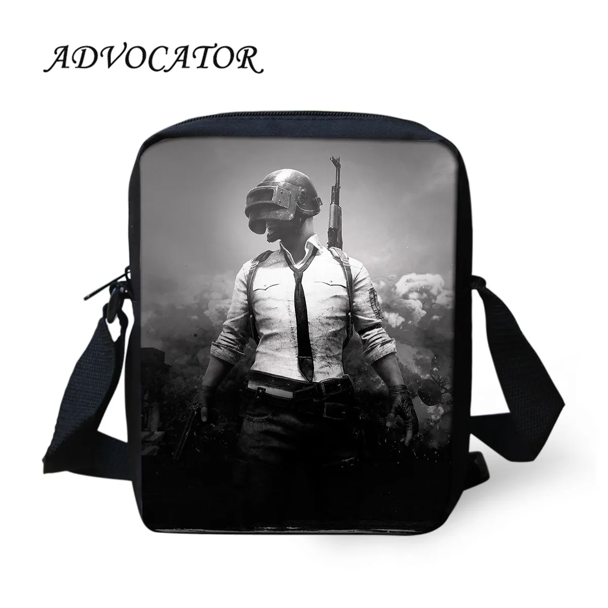 Новые крутые мини-сумки через плечо для мальчиков и девочек ADVOCATOR, 3D дизайн, студенческие повседневные Мини-сумки-мессенджеры, поясные сумки