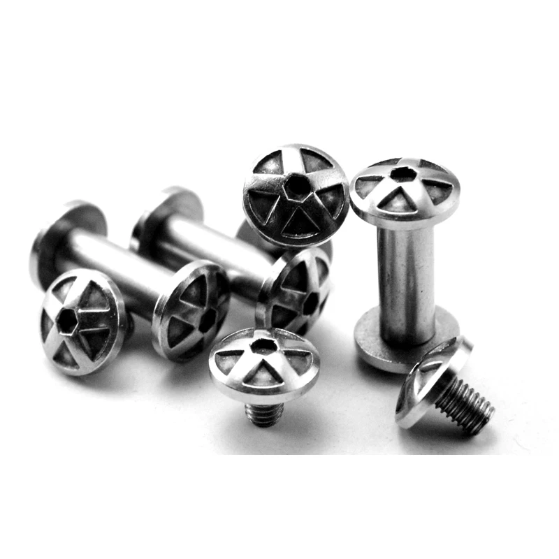 2 комплекта M3.5-9.5MM винта с хвостовиком ножа парный замок инструмент для ногтей из