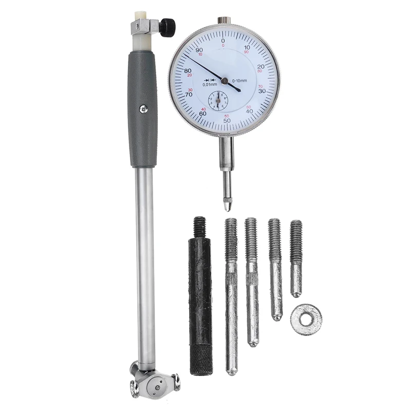

Dial Bore Gauge 50-160mm Cylinder Inner Diameter Measuring Probe Gage Indicator Matching Use Of Measuring Rod