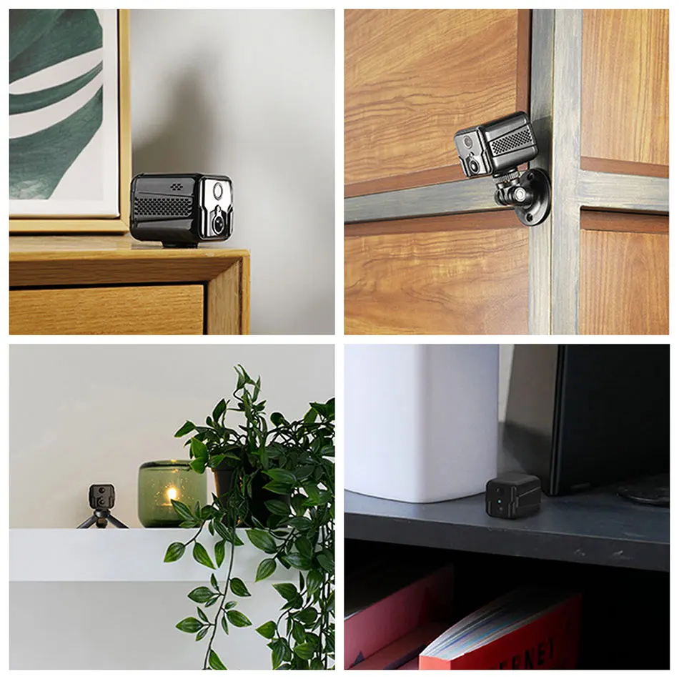 Мини IP камера ET T9 для домашней системы безопасности Wi Fi 1080P|Экшн-камеры| |