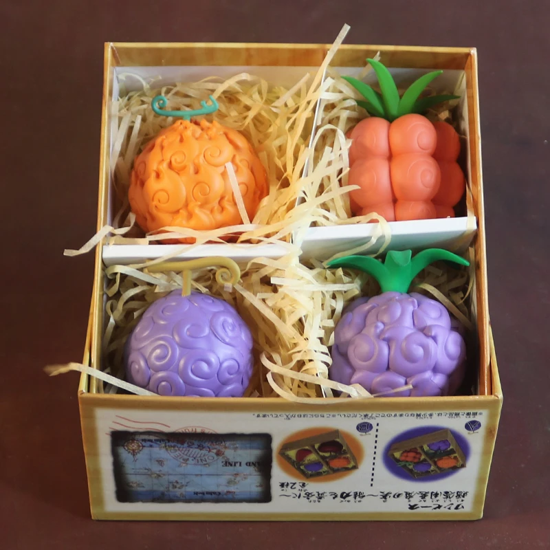 Аниме One piece 7 Cm Devil фрукты Декор Luffy /ace/law/newgate/Waring States фруктовая Кукла Коллекционные