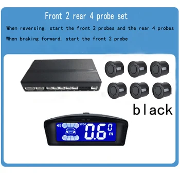 

PDC parking sensor Reverse Parking Sensors Car Reversing Aid Systems Car reversing aid System 6 sensor