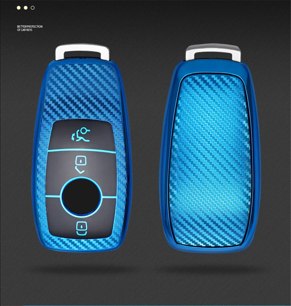 Cover chiave telecomando per Mercedes Benz 2017 classe E W213 2018 classe S - H513e243835d1400886816a4b2dcb1f150