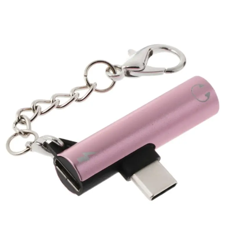 2 в 1 type C до 3,5 мм Jack зарядное устройство для наушников кабель USB C аудио адаптер для наушников конвертер для Xiaomi huawei