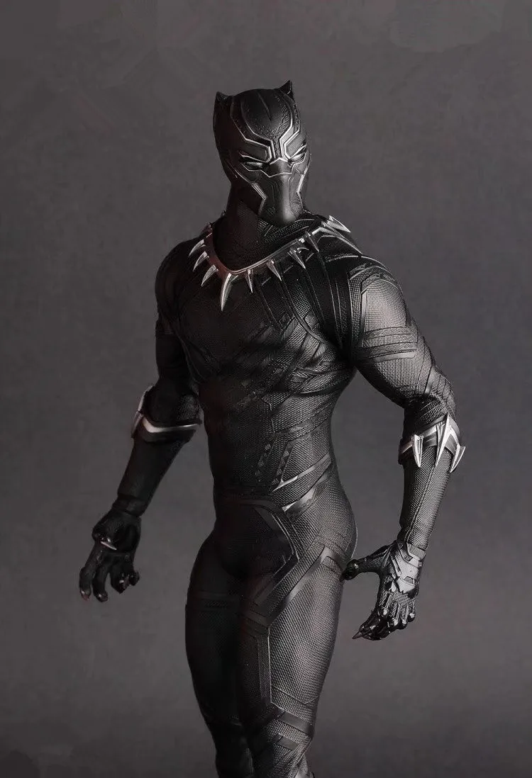 

Marvel's Avengers League Unlimited War Black Panther 12-Inch Panther Boxed Garage Kit