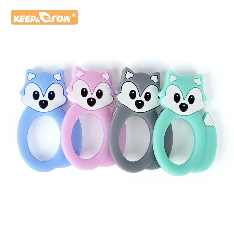 Keep & расти 1 шт. Колготки с принтом Лиса Для малышей Прорезыватель для зубов