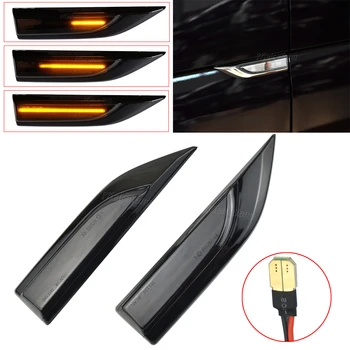 

For VW Transporter T6 Caddy Side Lights Streamer Models Smoked Shell Cover Led Dynamic Turn Signal Light Marker Indicator Light
