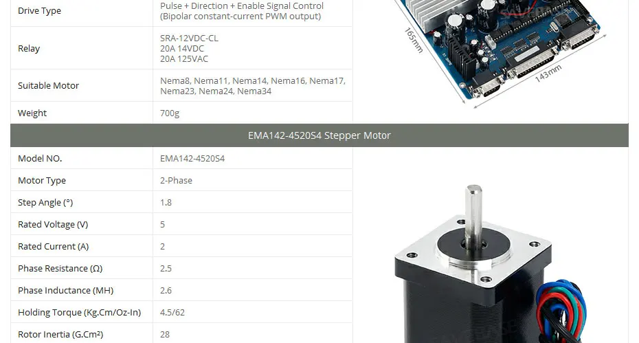 4 оси TB6600 контроллер HB Nema14 62-oz-in Мотор 12 в блок питания для ЧПУ комплект