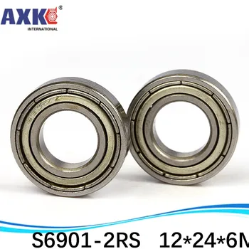 

(1pcs) thin wall deep groove ball bearing 6901ZZ 6901-2RS S6901ZZ S6901-2RS 12*24*6 mm