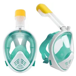 Men Women Waterproof Anti Fog Dive Mask Swimming Equipment Adult Underwater Scuba Full Face Snorkel Mask Snorkeling Mask