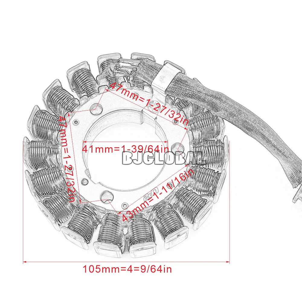 Катушка статора зажигания мотоцикла для Yamaha FZ6 FZ6N FZ6S FZ6NS Naked FZ6 S2 NHG SA Fz6 SAHG SHG SW FZ6NA FAZER S2 Naked ABS