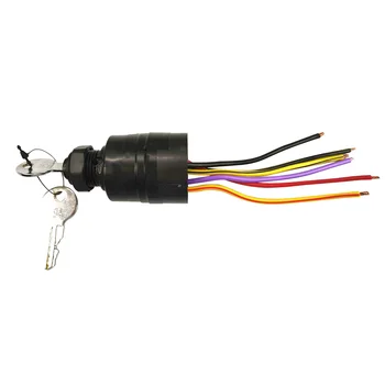 

Ignition Switch Professional Control Box 6 Wire With 2 Keys Outboard Motor Safety Boat Engine Starter 3 Position For Mercury