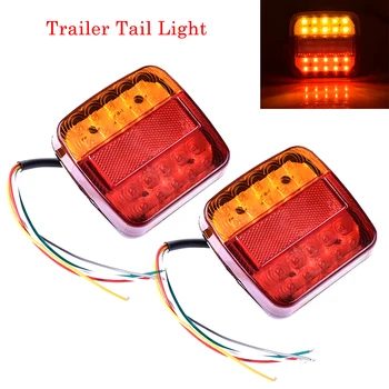 

Trailer Light Truck Caravan LED Taillight Taillight Turn Signal Indicator Brake Parking Light License Plate Light