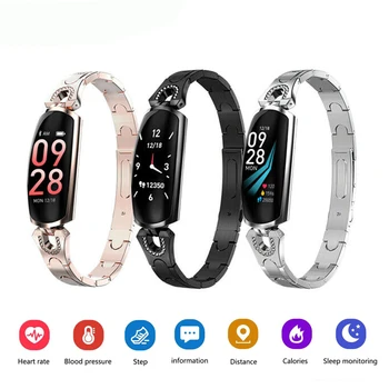 

Smartband Fitness Bracelet Fitness Tracker Pedometer Heart Rate Blood Pressure Monitor Watch Bluetooth Smart Bracelet Watches