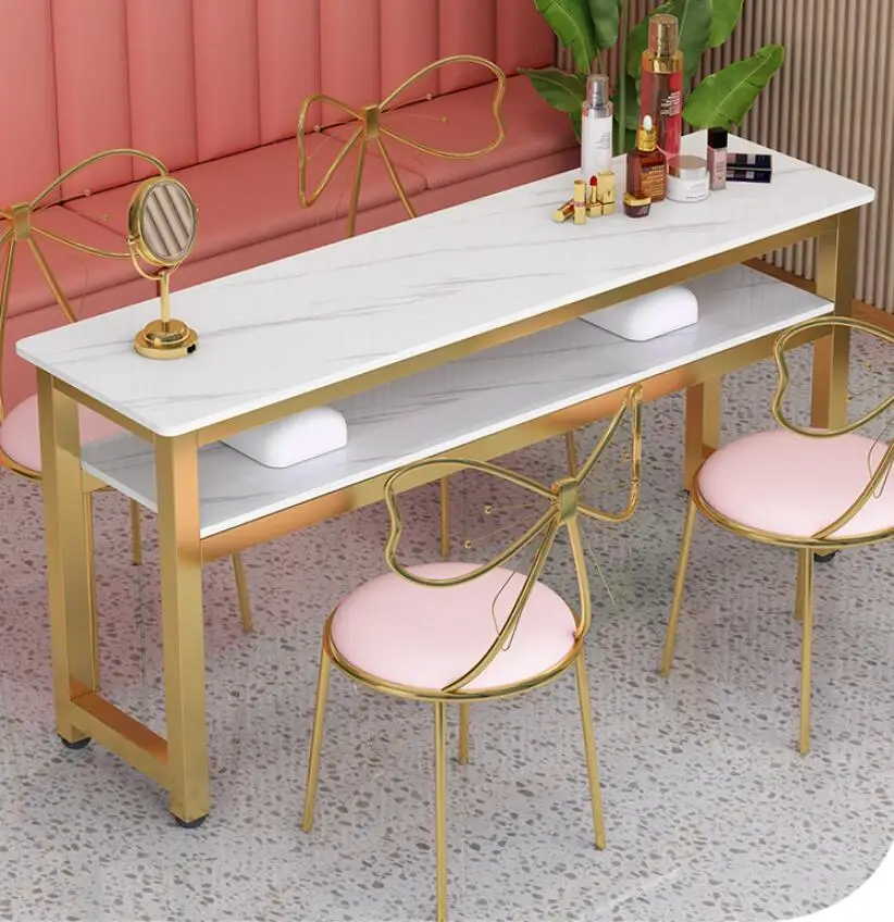 Manicure table simple modern single double three person manicure table table table chair set simple table double deck double deck manicure table chair table single person double person three person manicure table manicure table manicure sh