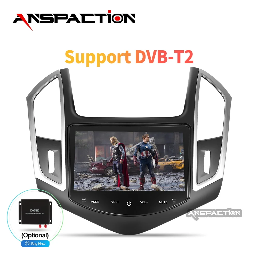Cheap 8" IPS Android 9.0 Car DVD For Cruze 2013 2014 2015 Auto Radio FM PC Stereo GPS Navigation Audio Video System Free Backup Camera 3