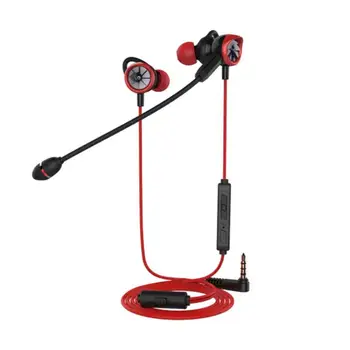 

Lanston G200X Gaming Headphones E-sports HD Dual Wheat Wire-Controlled Listening and Positioning Eating Chicken Headphones