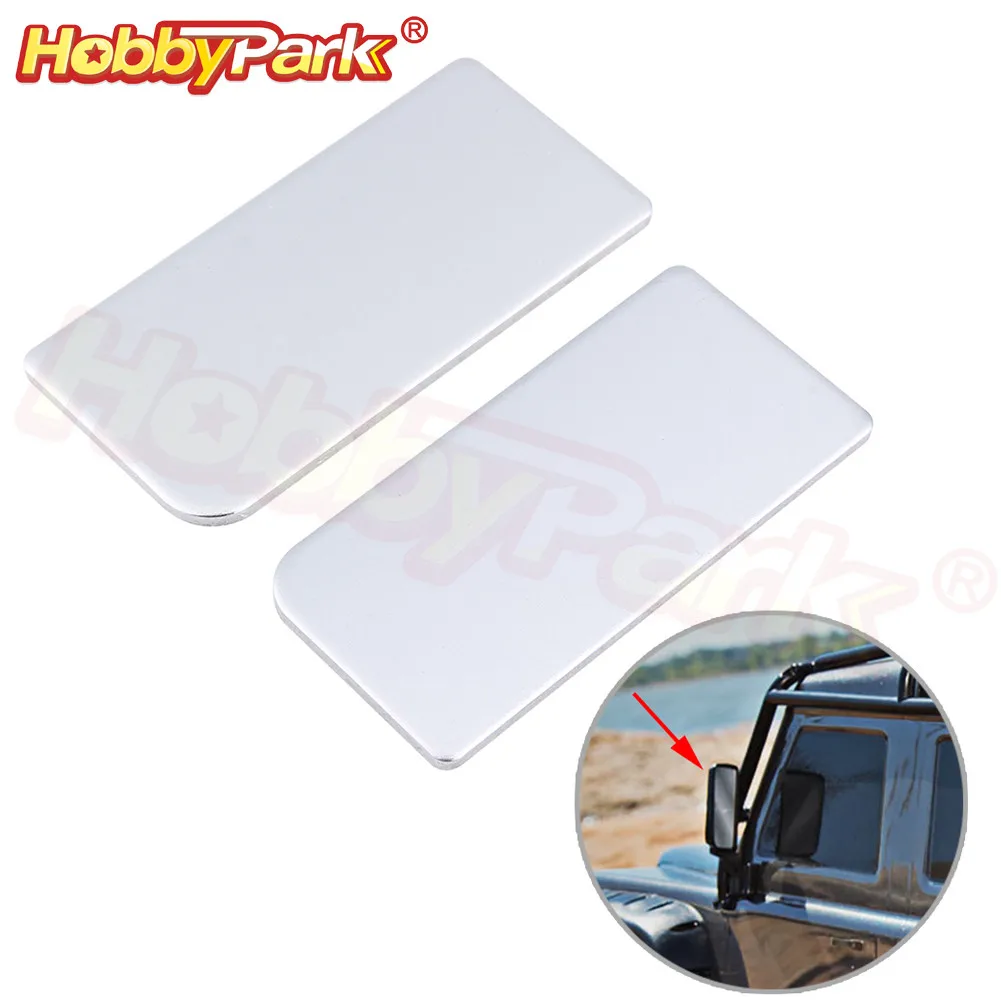 

Metal Trx4 Rearview Mirror Simulation for Traxxas TRX-4 1/10 RC Crawler Body Shell Parts