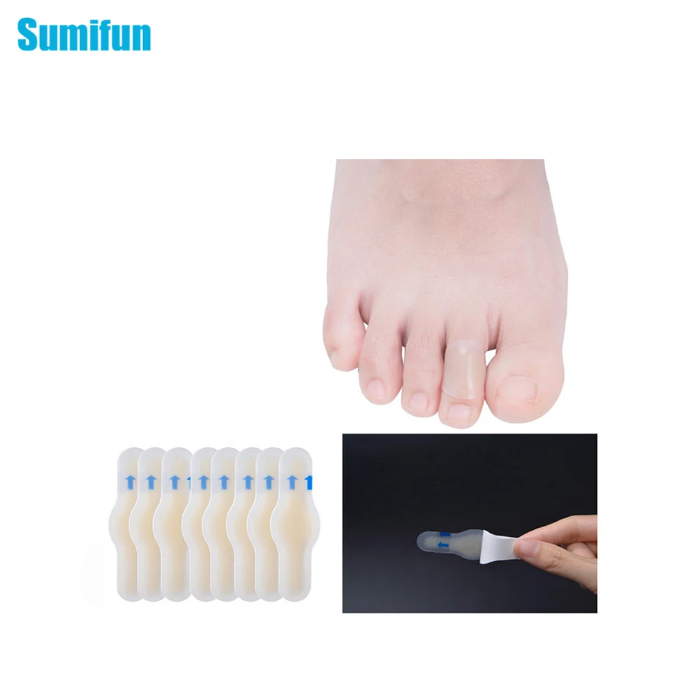 2 шт. пластырь для облегчения боли в пятке педикюра блистерная гидроколлоидный