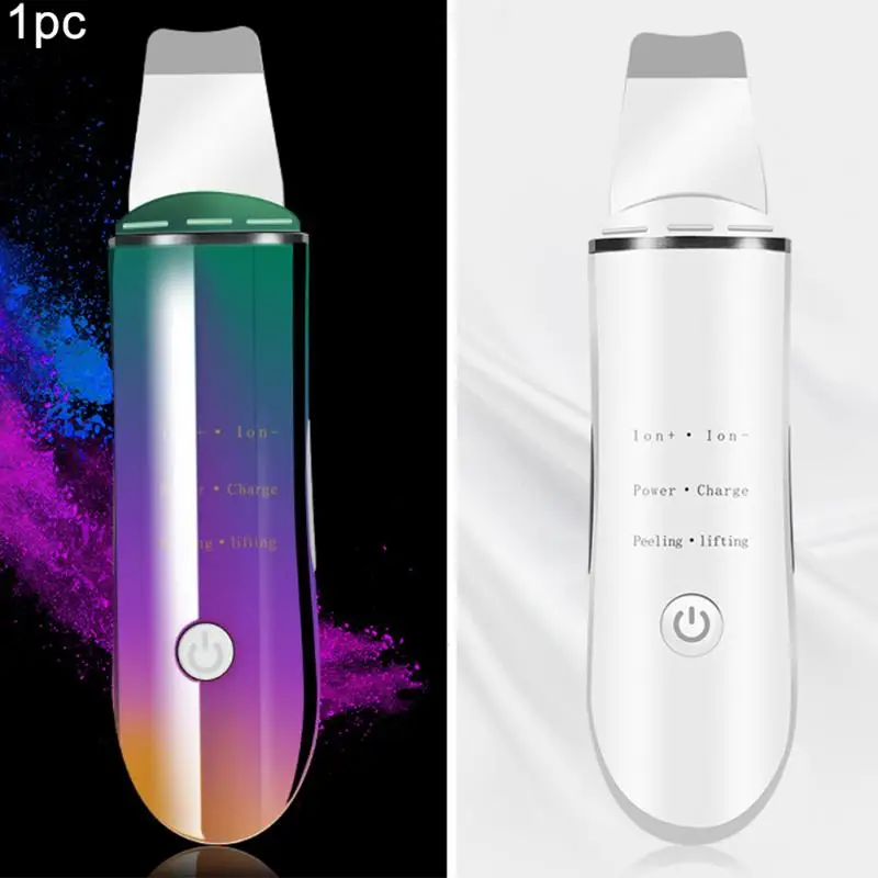 USB Charging Spots Deep Exfoliating Facial Cleaner Ultrasonic Skin Scrubber
