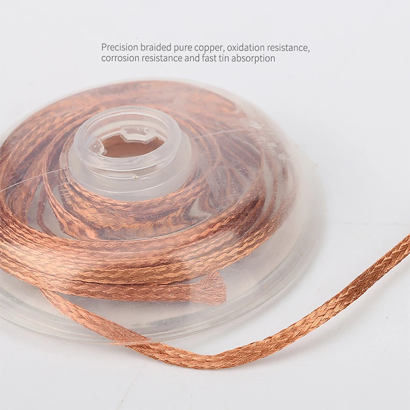 MECHANIC Desoldering Braid Desoldering Wick 1.0/1.5/2.0/2.5/3.0/3.5/4.0mm 솔더 리무버 BGA 솔더 심지 용접 도구