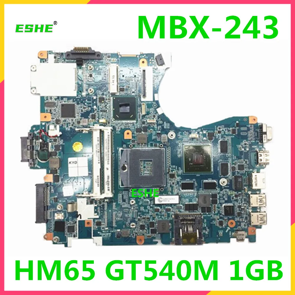 MBX-243 материнская плата для SONY Vaio VPCF23JFX VPCF23 V081_MP-MB ноутбука 1P-0113202-8011 HM65 DDR3 GT540M 1 Гб |