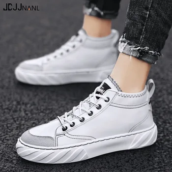 

MEN'S SHOES 2019 Autumn Breathable Sneakers Men's Mid-top Cloth Shoes Korean-style New Style Students Versitile Fashion Casual F