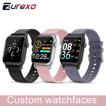

Zurexa P18 Smart watch Men Women Custom Watchface Heart Rate Monitor Ladies Sport Smartwatch Call Message Remind Smart Clock