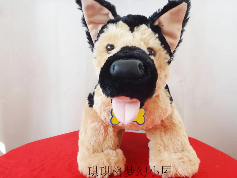 german shepherd doll
