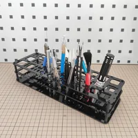 Plastic Parts Shelf Placing Rack Plastic Tool Storage Suitable For DIY Model Making Accessories of Model 2