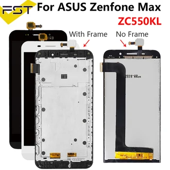 

5.5'' LCD For ASUS Zenfone Max ZC550KL Display Touch Screen Digitizer Assembly with Frame For ASUS Zenfone Max ZC550KL Z010DA
