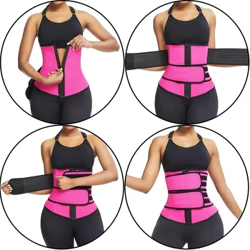 

Waist Trainer Body Shaper Neoprene Sweat Shapewear Women Workout Trimmer Belt Corset Slimming Sheath Belly Reducing Shaper