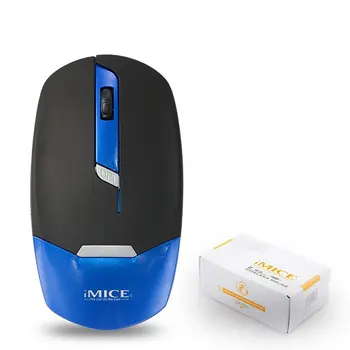 

IMICE E-2330 Wireless Mouse USB Optical Mouse Computer Pc Mouse for Office 3 Button E-2330 1600DPI Battery 2.4ghz Wireless Mini