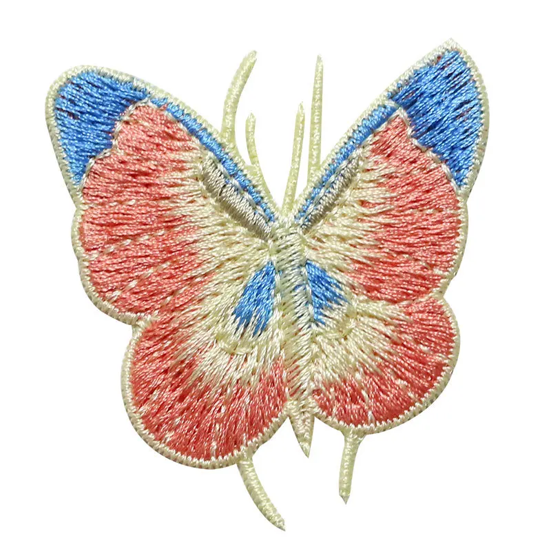 Buy Multicolor Butterfly Embroidery Patch Appliques Online - 360 Digitizing  - Embroidery Designs