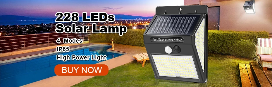 Solar Power Lichtsensor 25 LEDs Licht Außenwand Dachzaun Garten Lampe 
