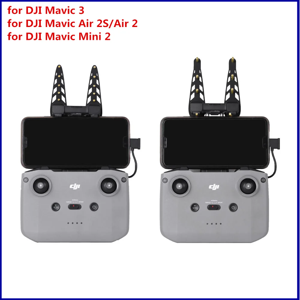 Sunnylife 2Pcs Yagi Antenna 5.8Ghz/2.4 Ghz Drone Remote Controller Signal Booster Range Extender for Mavic 3/Air 2S/Air 2/Mini 2 |