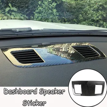 

Car Interior Carbon Fiber Dashboard Speaker panel decoration Car styling Stickers decoration for BMW E90 E92 E93 3series