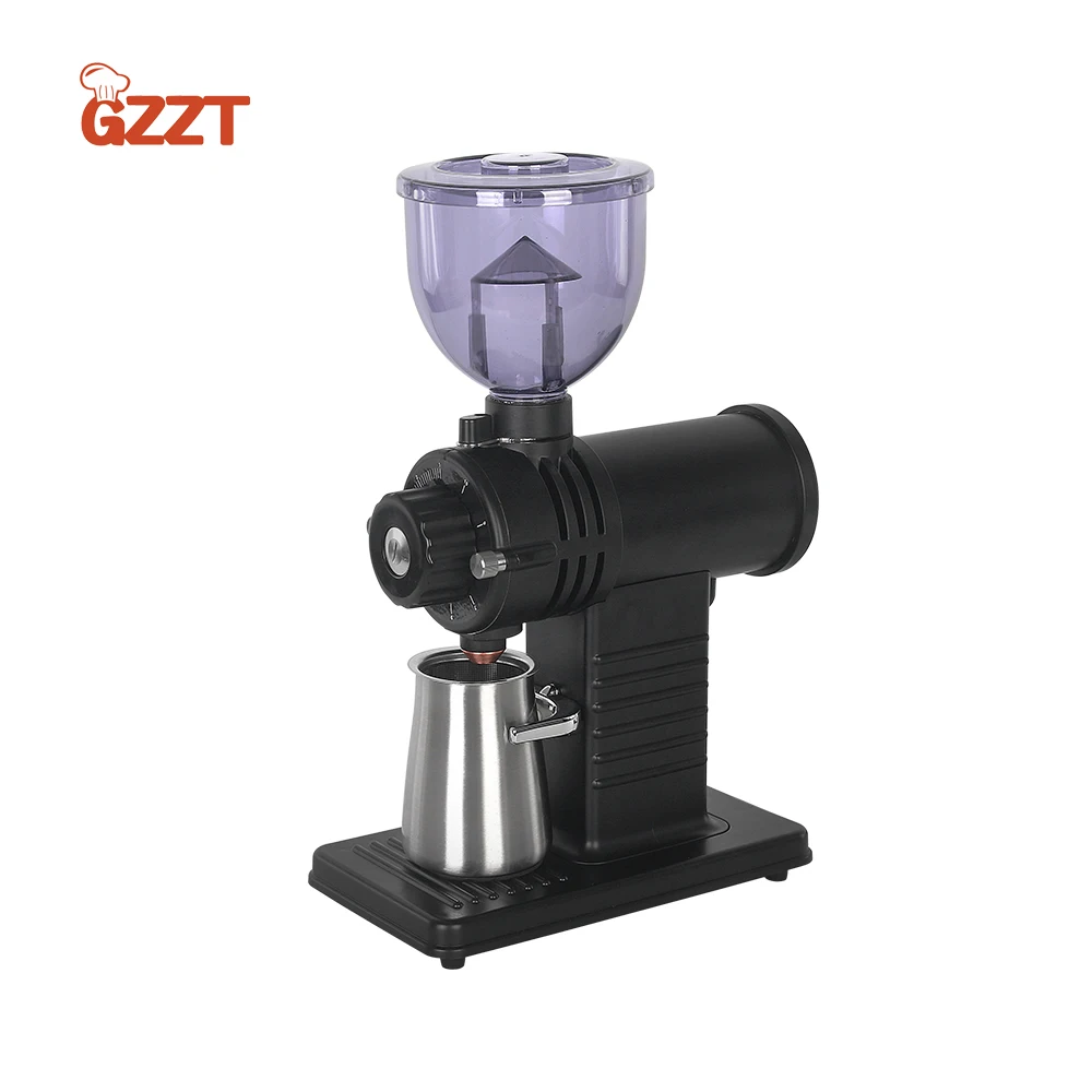 GZZT Electric Coffee Grinder 200W Automatic Dispensing Coffee Bean Grinding Machine 110V 220V Espresso Tools new product electric manufacturer dog treat dispensing toy dog treat camera dispensere cat toy