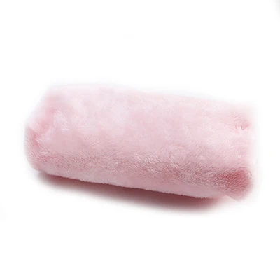 Теплая подушка для рук USB теплая Подушка плюшевая подушка для рук Автомобильная теплая Подушечка Для стопы съемные праздничные подарки - Цвет: Розовый