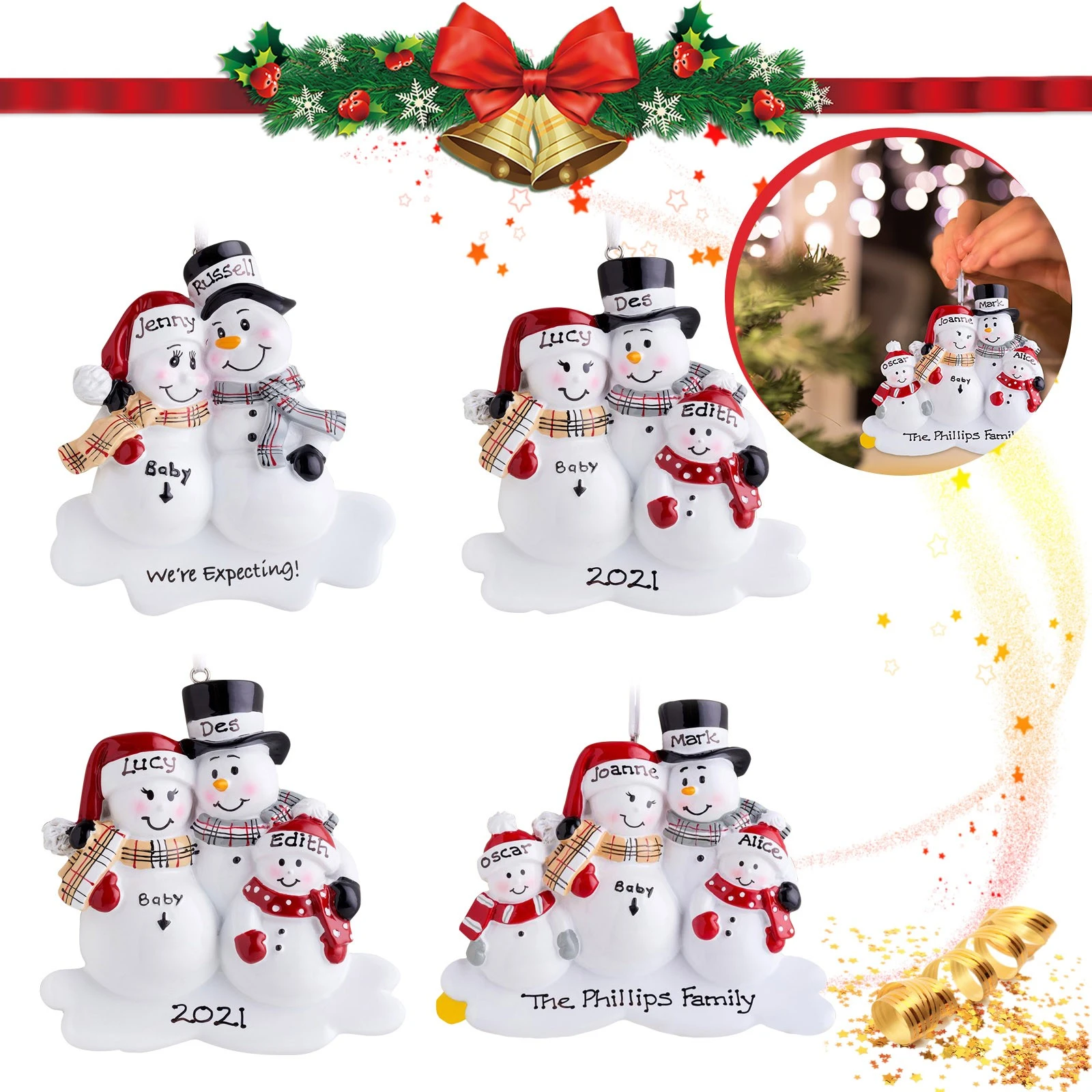 Christmas Snowman 2022 Cute Snowman Christmas Tree Decorations Winter Gifts Christmas Snowman  Family Decorations 2022 Merry Christmas|Pendant & Drop Ornaments| -  Aliexpress